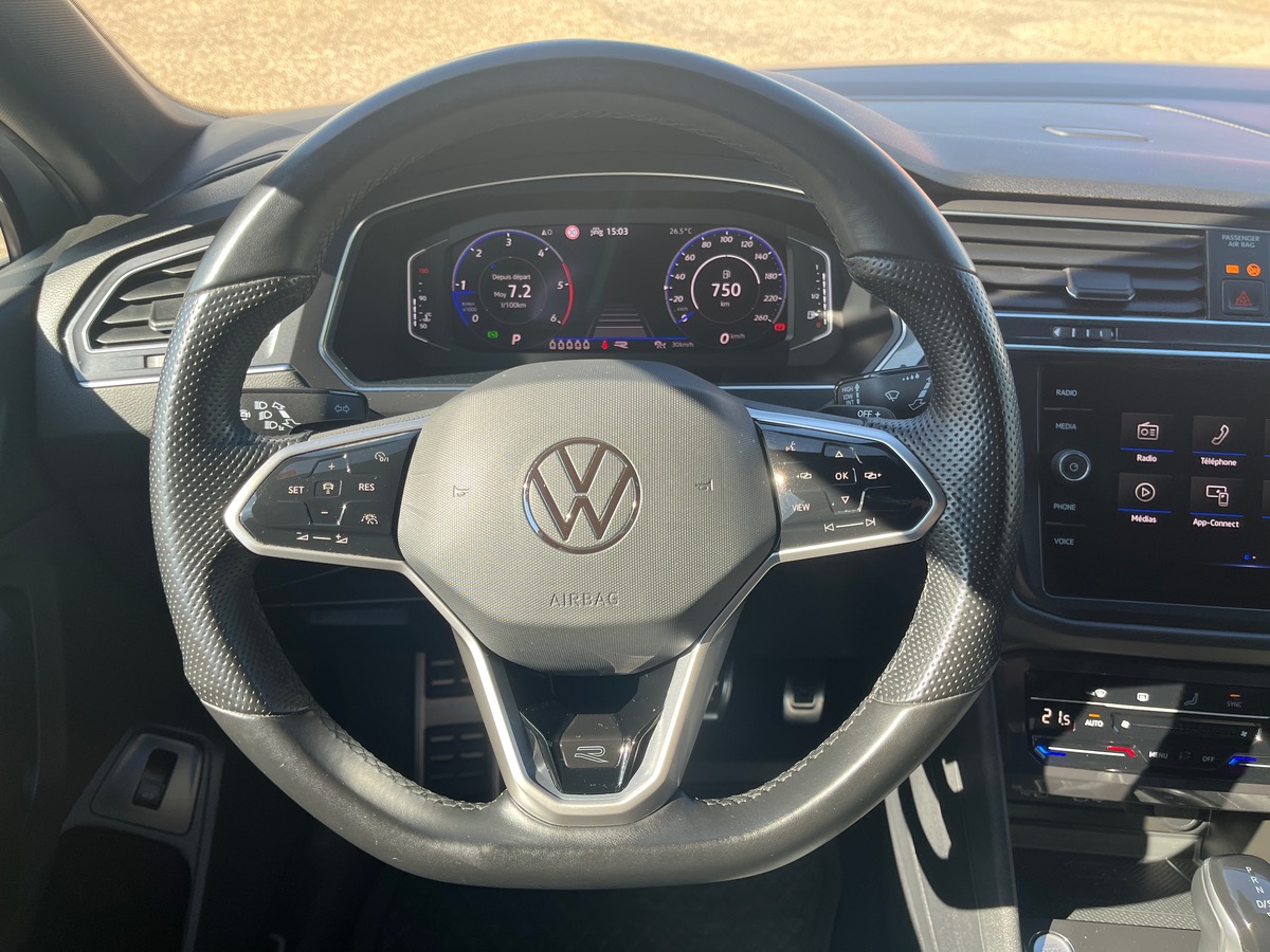 Volkswagen Tiguan Allspace 2.0 TDI 150ch R-Line DSG7, Suivi complet VW, Attelage électrique pivotant