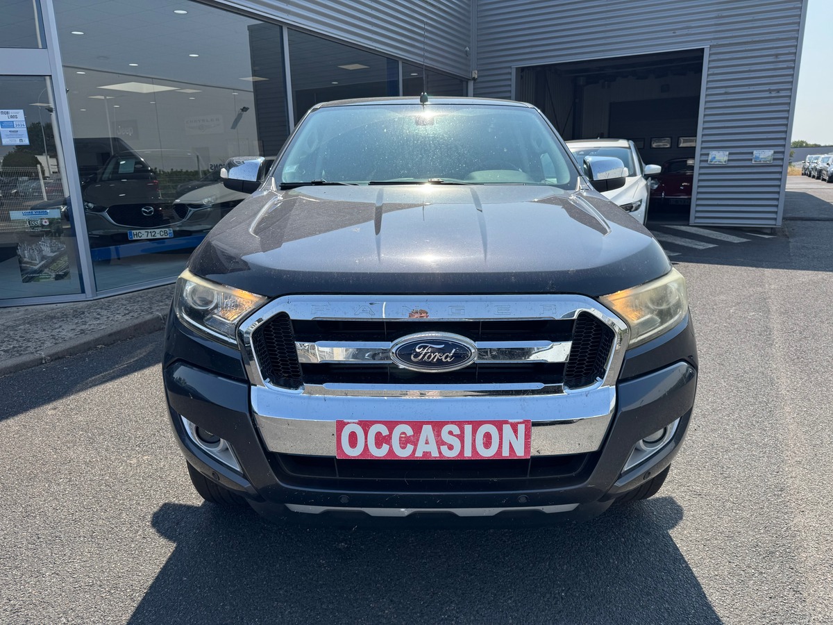 Ford Ranger 200 chevaux | Limited | Double Cabine | 5 places | GPS | Régulateur vitesse | Hard Top