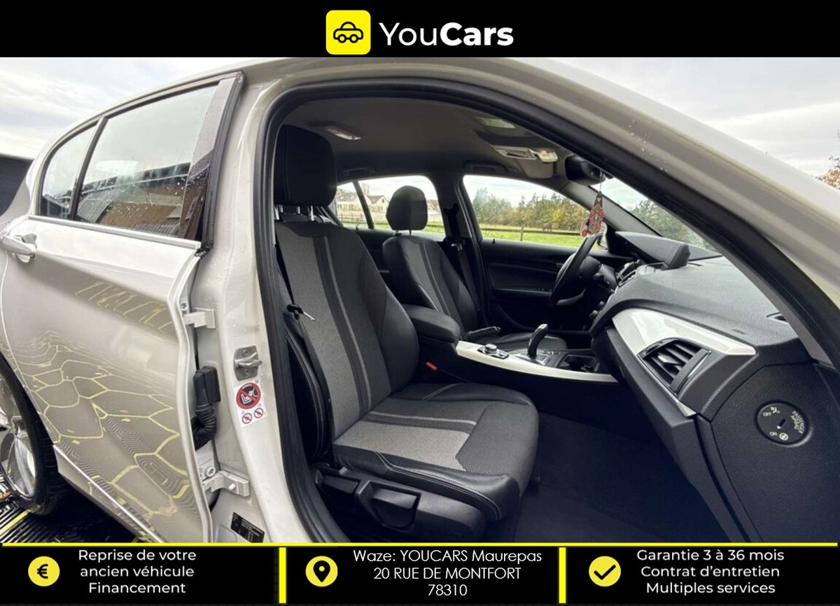 Bmw Série 1 5 PORTES 118d 2.0 d 150 cv BOITE AUTO - RADAR DE RECUL - URBAN