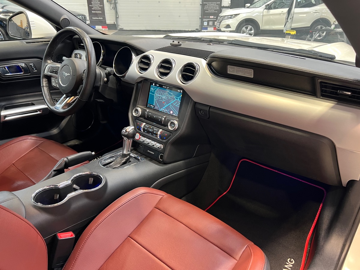 Ford Mustang VI FASTBACK 5.0 V8 421 GT BVA6 /ETHANOL/CARPLAY/ECHAPPEMENT INOX/