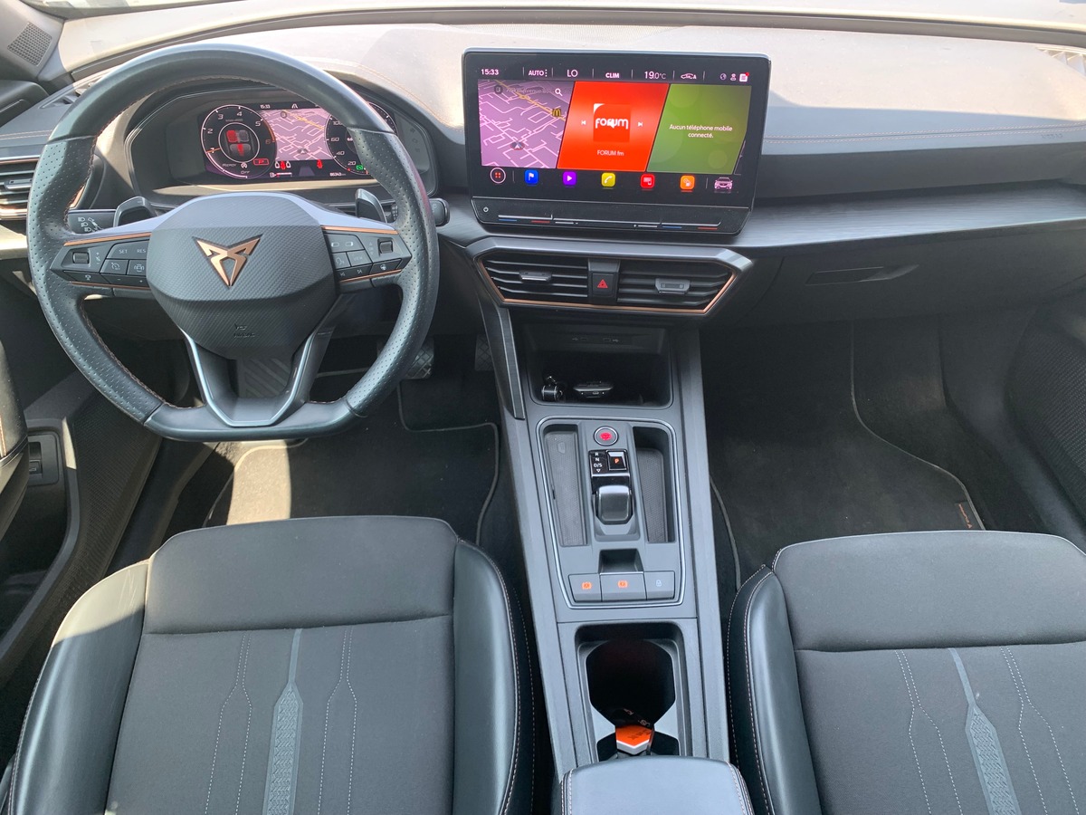 Cupra Formentor 150 ch | V | Caméra recul | Apple car Play | Volant chauffant | Régulateur adaptatif