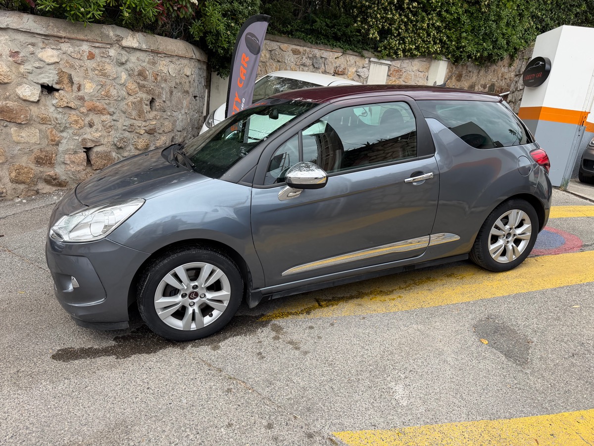 Citroën DS3 1.6 VTI 120 CV / KM Réel / Clim / Jantes / intérieur Cuir / Moteur à Chaine