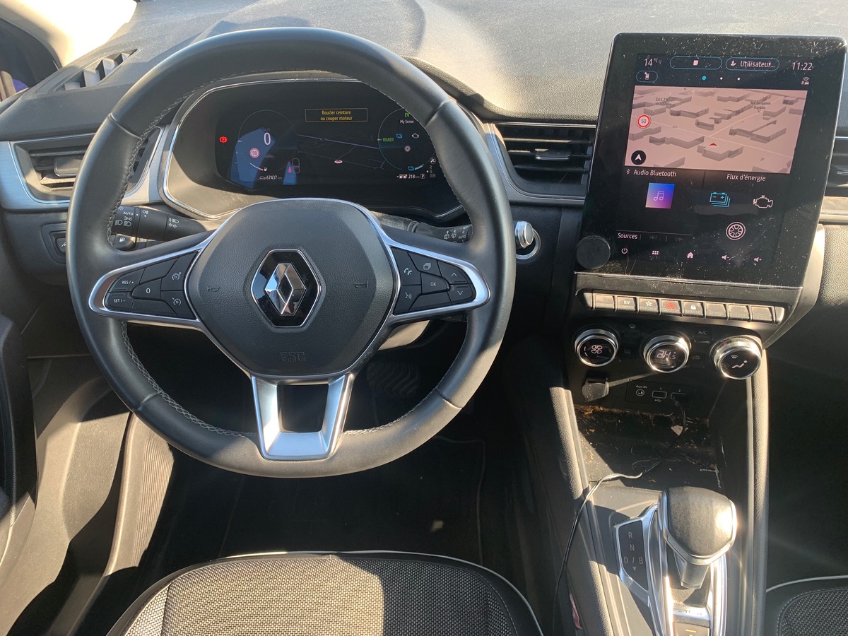 RENAULT Captur 160 ch | E-tech Plug in | Intens | Pack City | GPS | Assistance maintient trajectoire