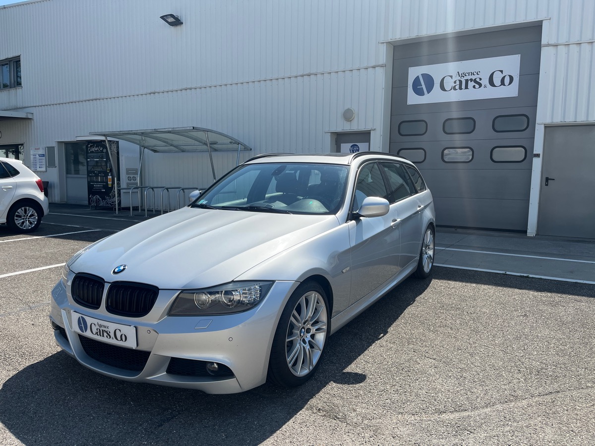 Bmw Série 3 Touring (E91) LCI 330i 272ch BVA Pack M, Suivi complet, Attelage RDSO, Toit panoramique