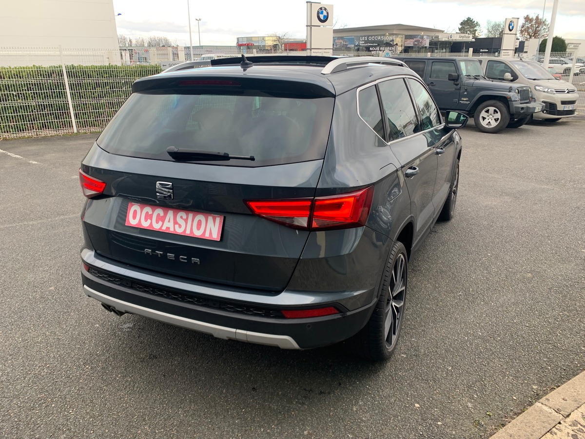 Seat Ateca 150 ch | XCELLENCE | Attelage électrique | Caméra recul | Coffre électrique | Phares LED