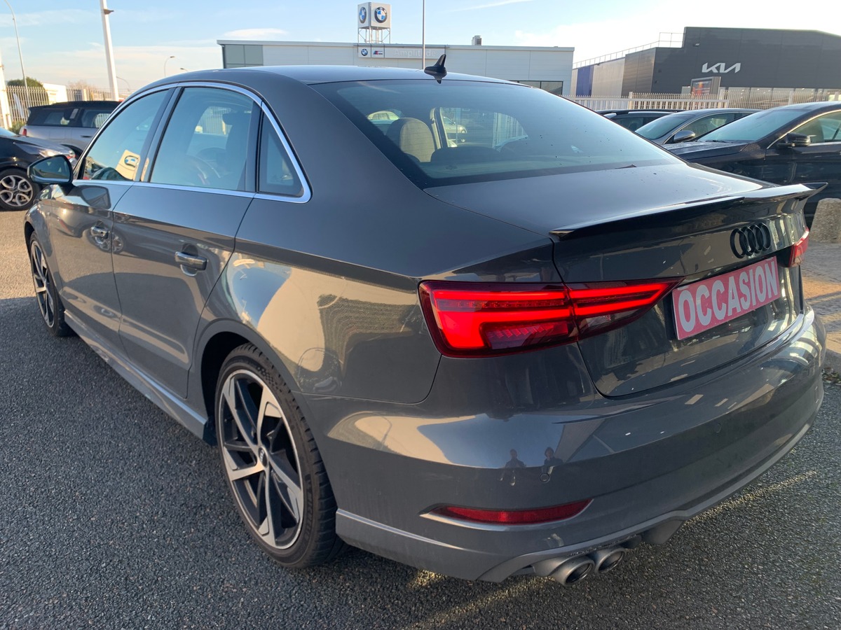 Audi A3 Berline 150 ch | Pack S-Line extérieur | Caméra recul | Clim automatique | Jantes Alu 18''