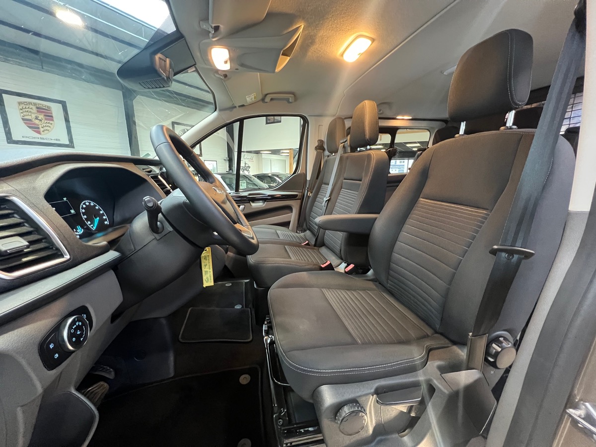 Ford Custom 6 places L1H1 Fourgon 2.0 EcoBlue 170 BVA6 + benne bois AR