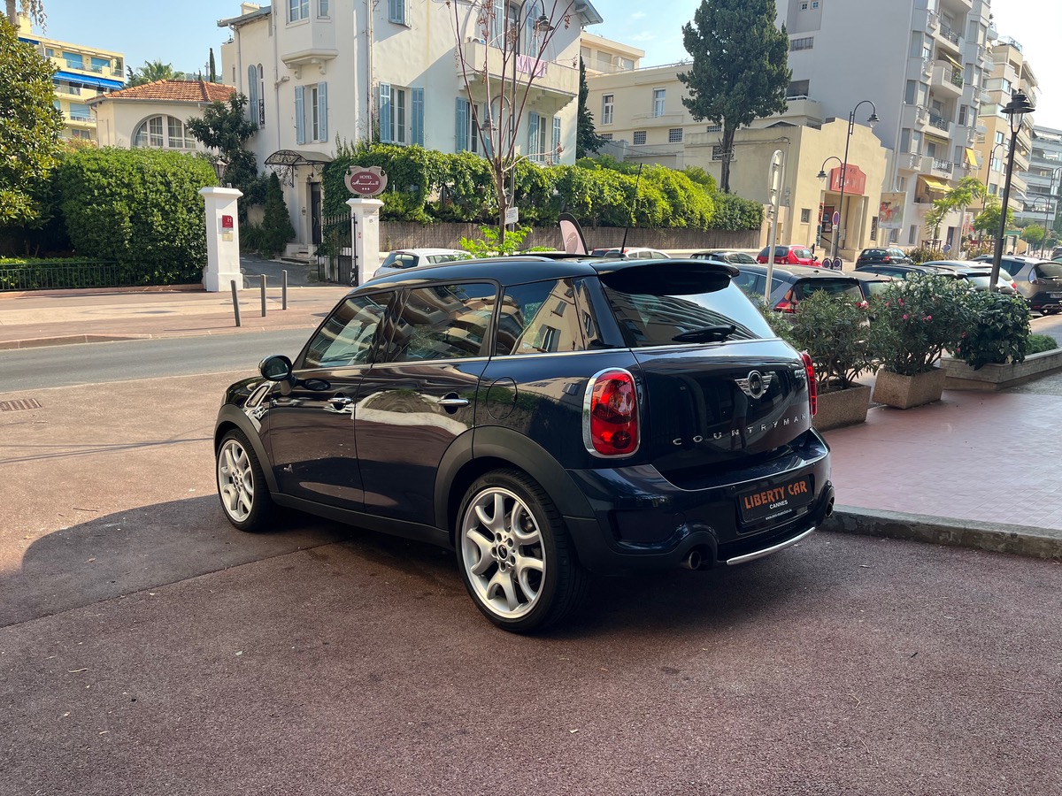 Mini Countryman Cooper S 190 CV ALL4 TOIT OUVRANT / CUIR Marron / GPS