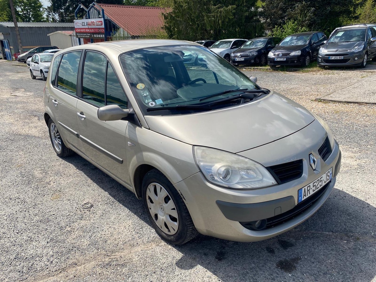 RENAULT Scenic II 1.9 DCI 130CV controle technique ok