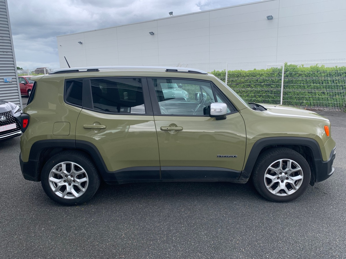 Jeep Renegade 120 chevaux | Régulateur de vitesse | Radar de recul | Bluetooth | Cuir | GPS