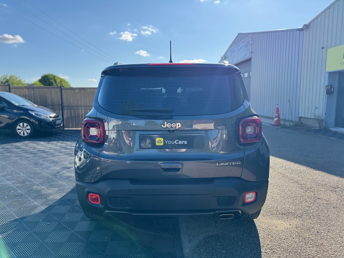 Jeep Renegade Phase 2 T4 1.3 150 cv Boîte auto - CAMERA DE RECUL - CARPLAY - DEMARRAGE SANS CLE