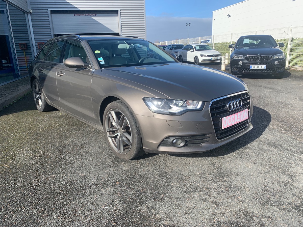 Audi A6 Avant 204 ch | V6 | Radar de stationnement avant arriére | Régulateur vitesse | GPS | Cuir