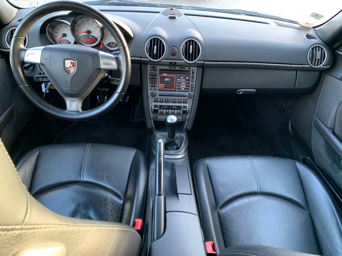 Porsche 987 295 ch | Clim auto | Siège chauffant | Sellerie cuir | Essuie glace arriére | Jantes 19