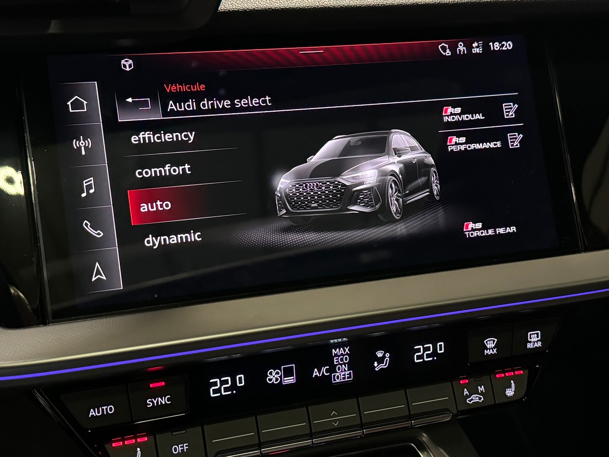 Audi RS3 Sportback QUATTRO 2.5 TFSI 400CV PACK CARBONE N