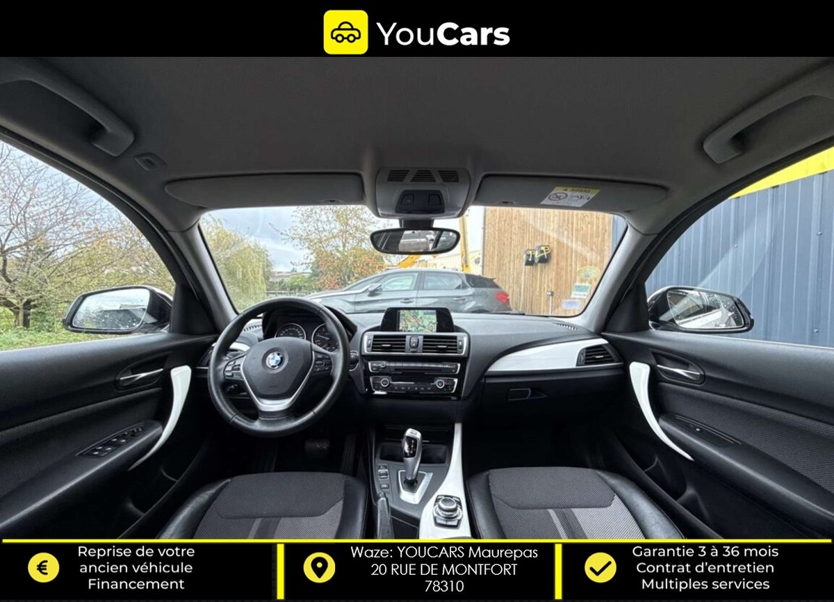 Bmw Série 1 5 PORTES 118d 2.0 d 150 cv BOITE AUTO - RADAR DE RECUL - URBAN