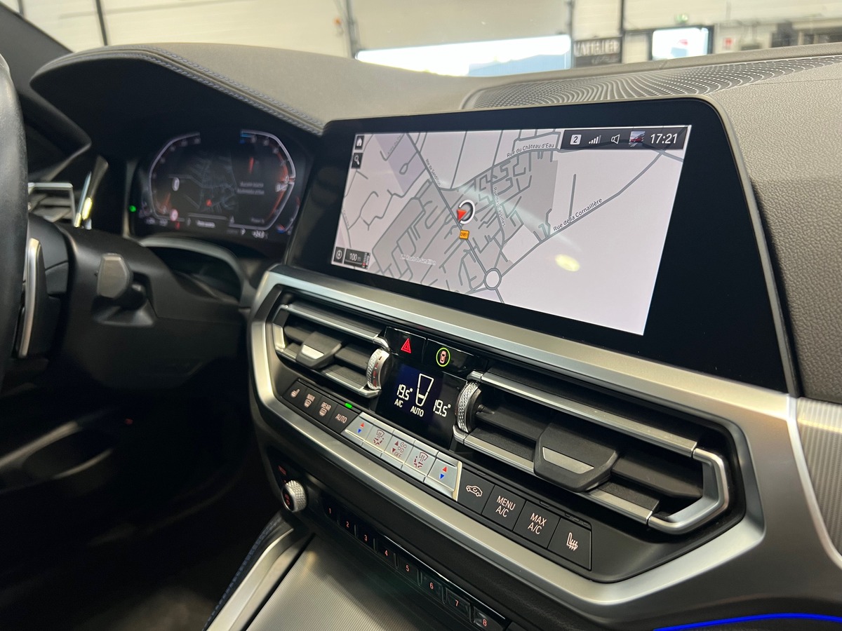 Bmw Série 4 (G22) COUPE 420D 190 M SPORT BVA8 /PORTIMAO BLUE/TOIT PANO/HUD