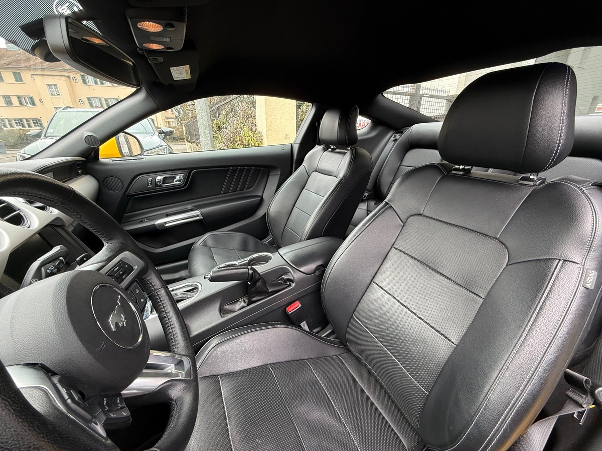 Ford Mustang GT 5.0 V8 - 421cv - Caméra - Jaune Triple