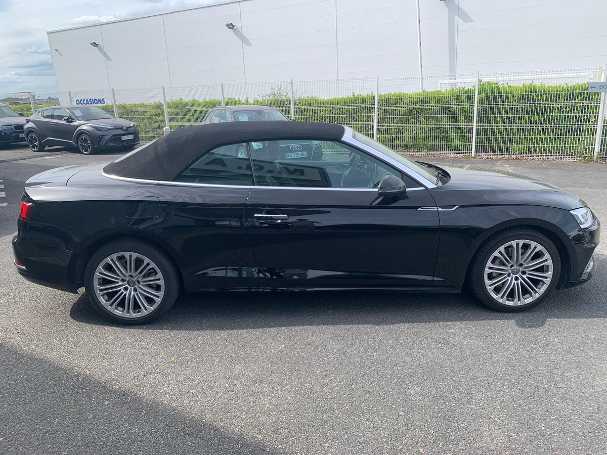 Audi A5 Cabriolet 190 ch | Design Luxe | Caméra de recul | Cuir | Drive select | Régulateur vitesse