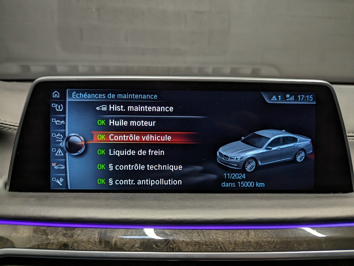 Bmw Série 7 G11/G12 Exclusive 730Ld xDrive 265 ch