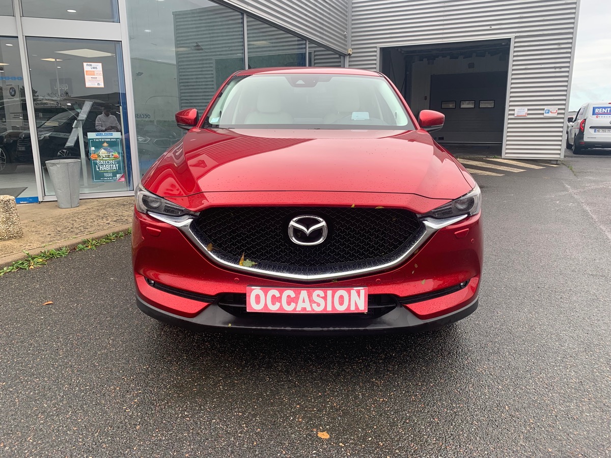 Mazda CX-5 150 ch | Signature | Cuir Pure-White | Affichage tête haute | Caméra de recul |Jantes Alu