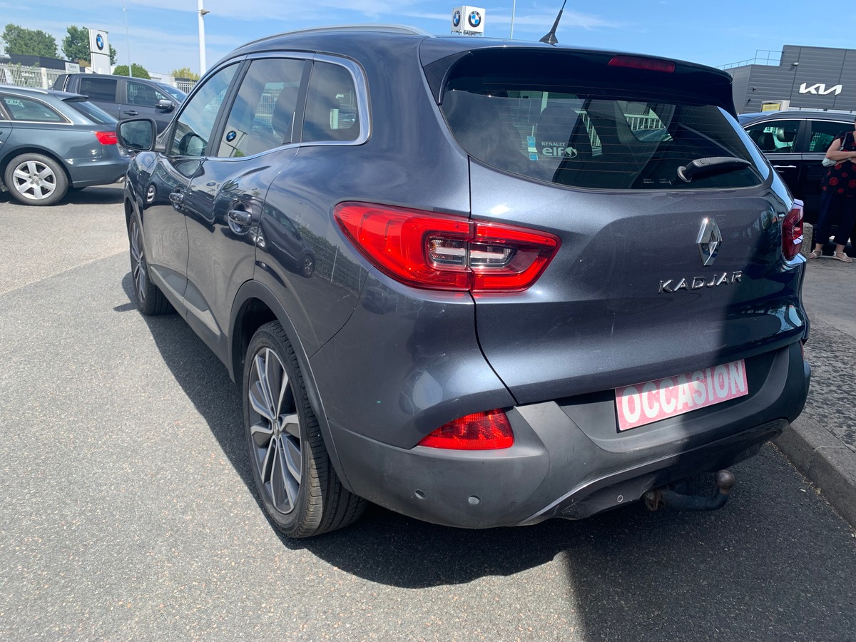 RENAULT Kadjar 130 | Intens | Caméra recul | Régulateur vitesse | Attelage amovible | Roue secours