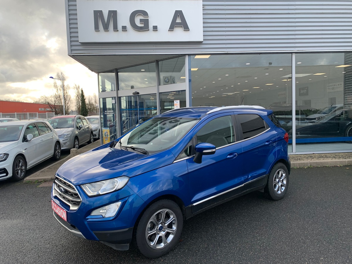 Ford EcoSport 125 | ST-LINE | Caméra de recul | Apple Car play | Régulateur de vitesse | Attelage