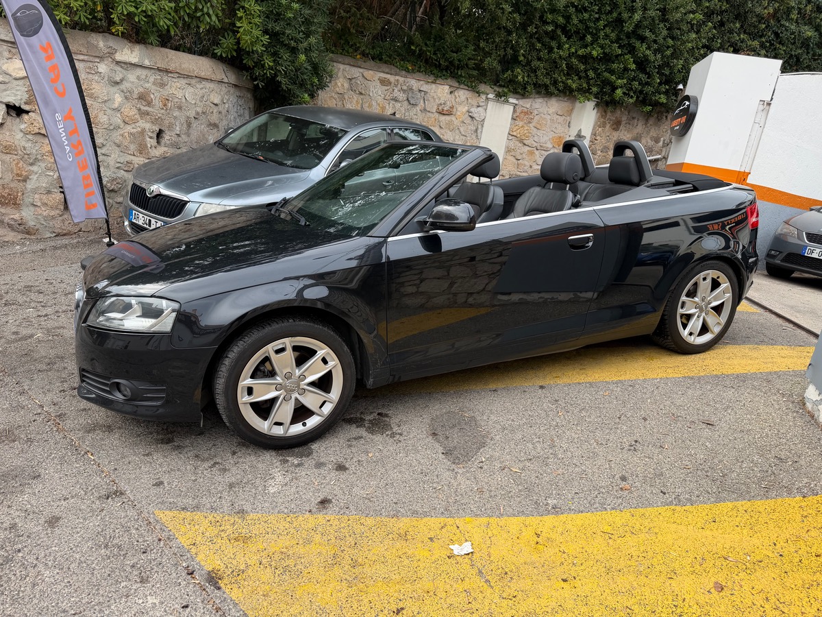 Audi A3 Cabriolet 1.8 TFSI 160 CV /S Tronic / Interieur Cuir Alcantara /