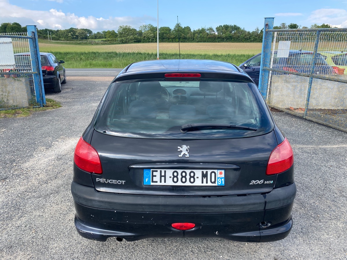 Peugeot 206 1.4 hdi 70cv 195150km annee 2003