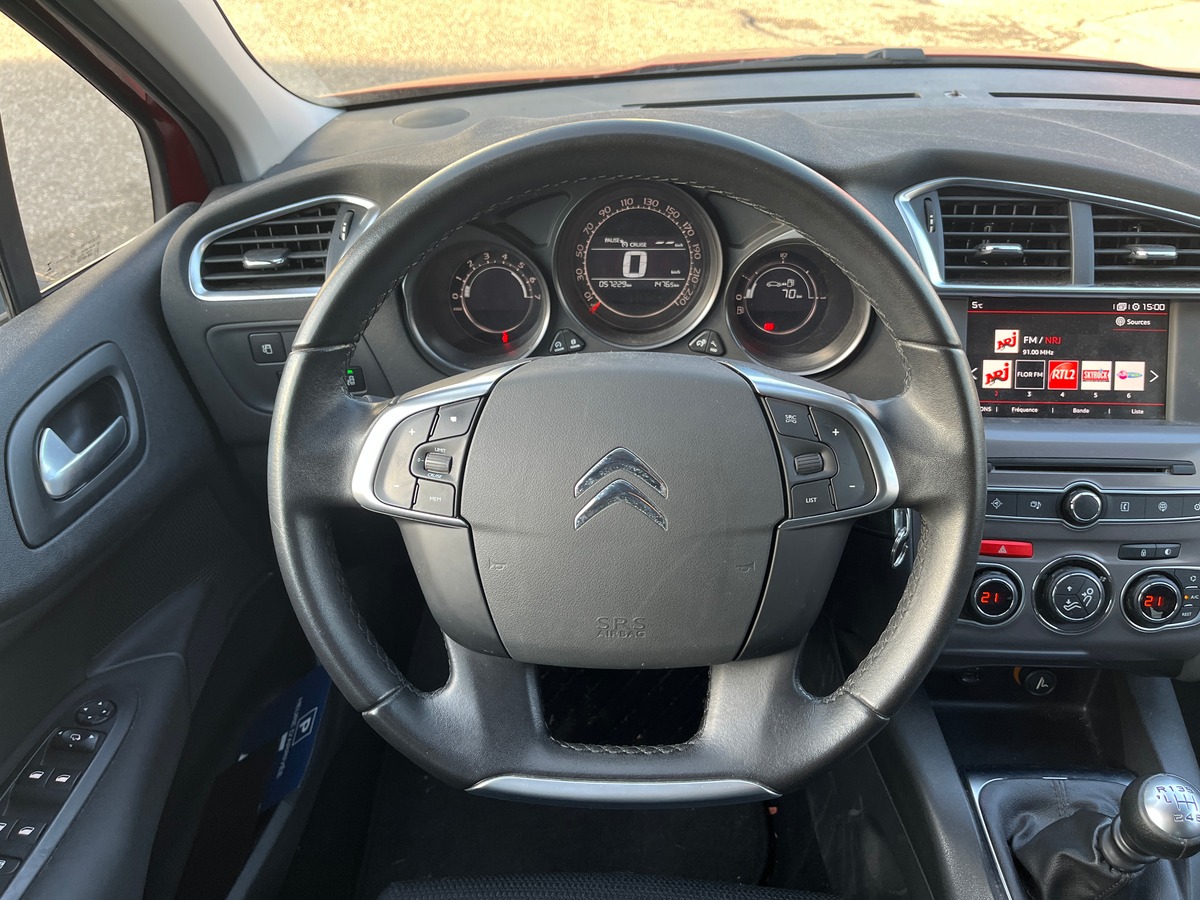 Citroën C4 1,6 120ch MILLENIUM, SUIVI COMPLET, RADAR AVANT/ARRIERE, GPS, CARPLAY, REGULATEUR