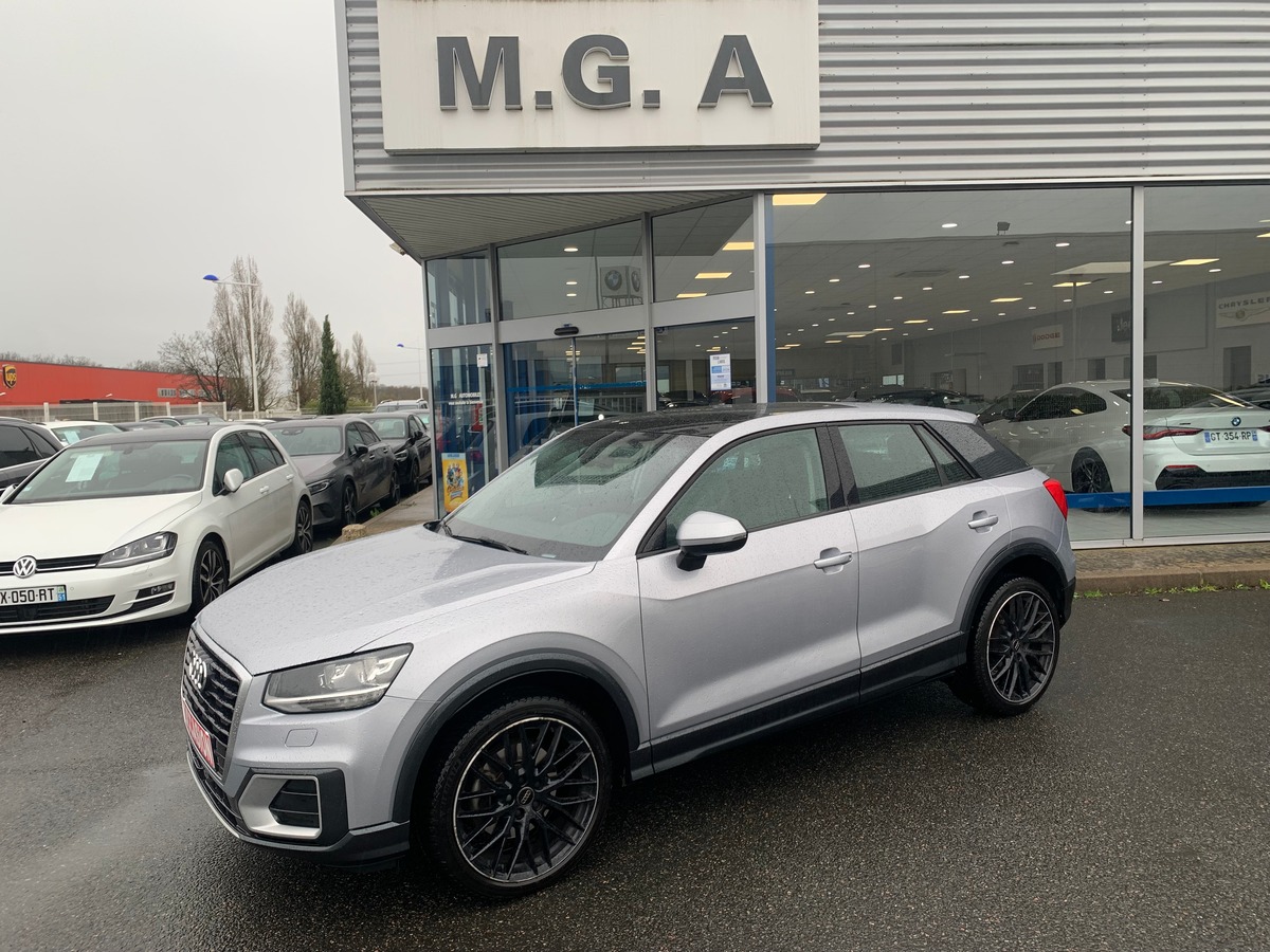 Audi Q2 115 ch | Sport | Toit ouvrant | Régulateur vitesse | Radar | Bluetooth | Coffre électrique