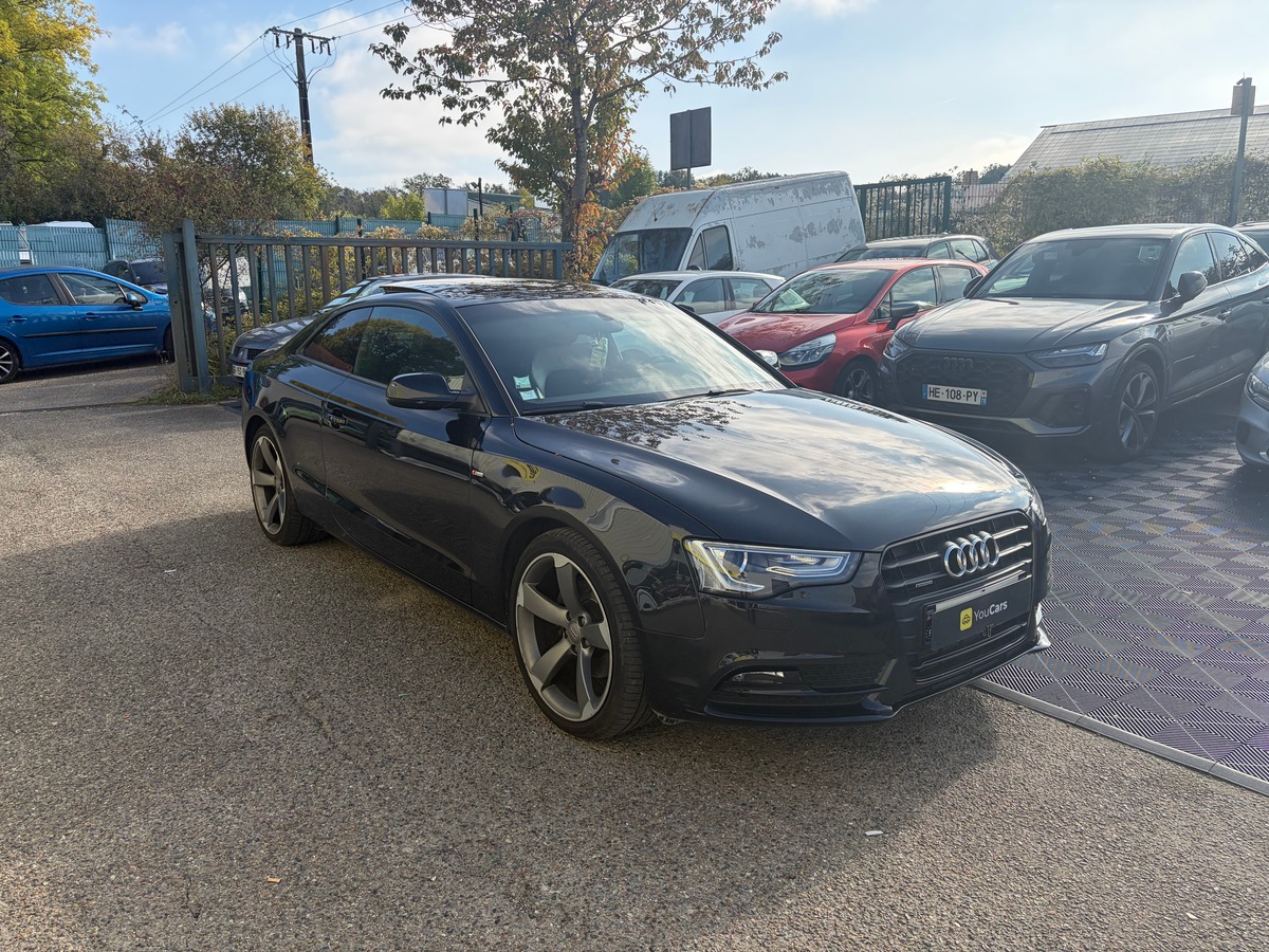 Audi A5 Coupé Quattro Phase 2 2.0 TDi S-TRONIC 177 cv BOITE AUTO SIEGE CHAUFFANT - RADAR DE RECUL