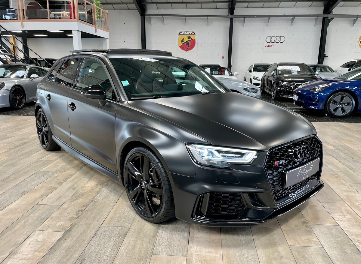 Audi RS3 Sportback (2) 2.5 TFSI 400 Quattro S Tronic Full Options Noir Mat b