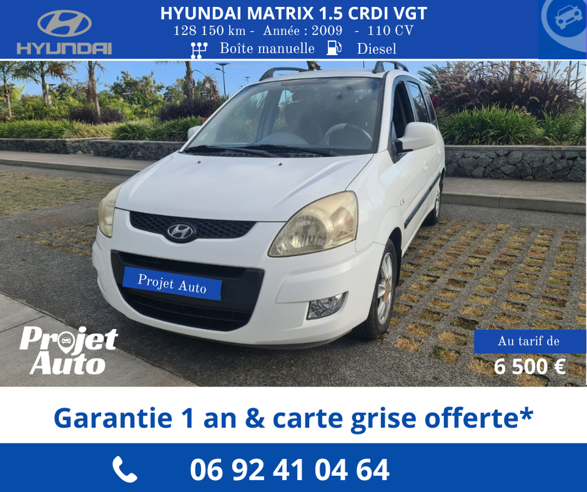 Hyundai Matrix 5 places