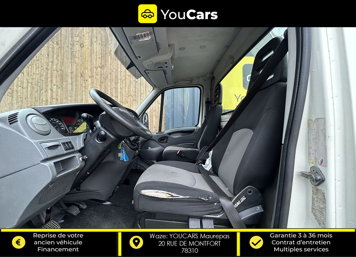 Iveco Daily V Châssis Cabine 35S13 2.3 LD DPF BVM6 126 cv NACELLE 16 METRES