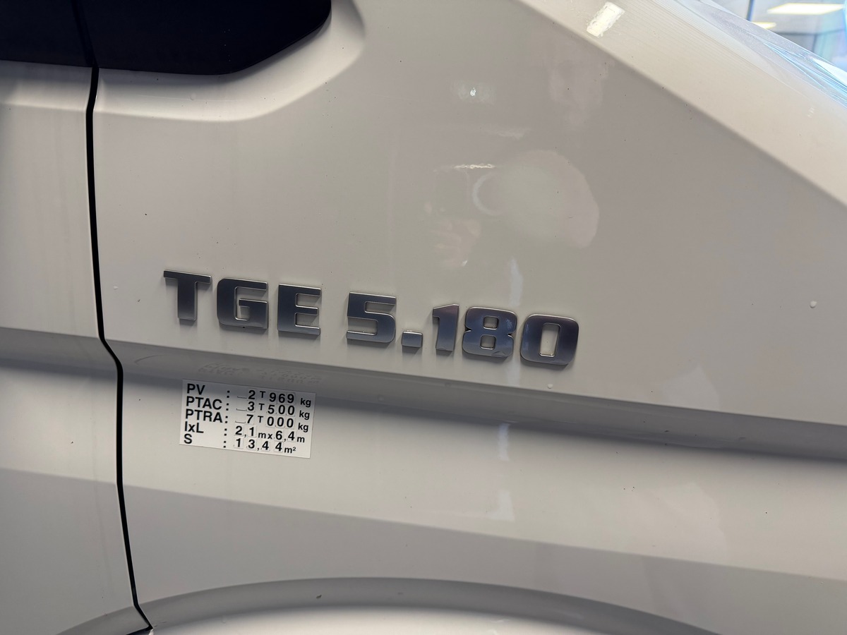 MAN TGE 5.180 Benne Caisson 2.0 TDI 177 cv TVA RECUPERABLE / Camera