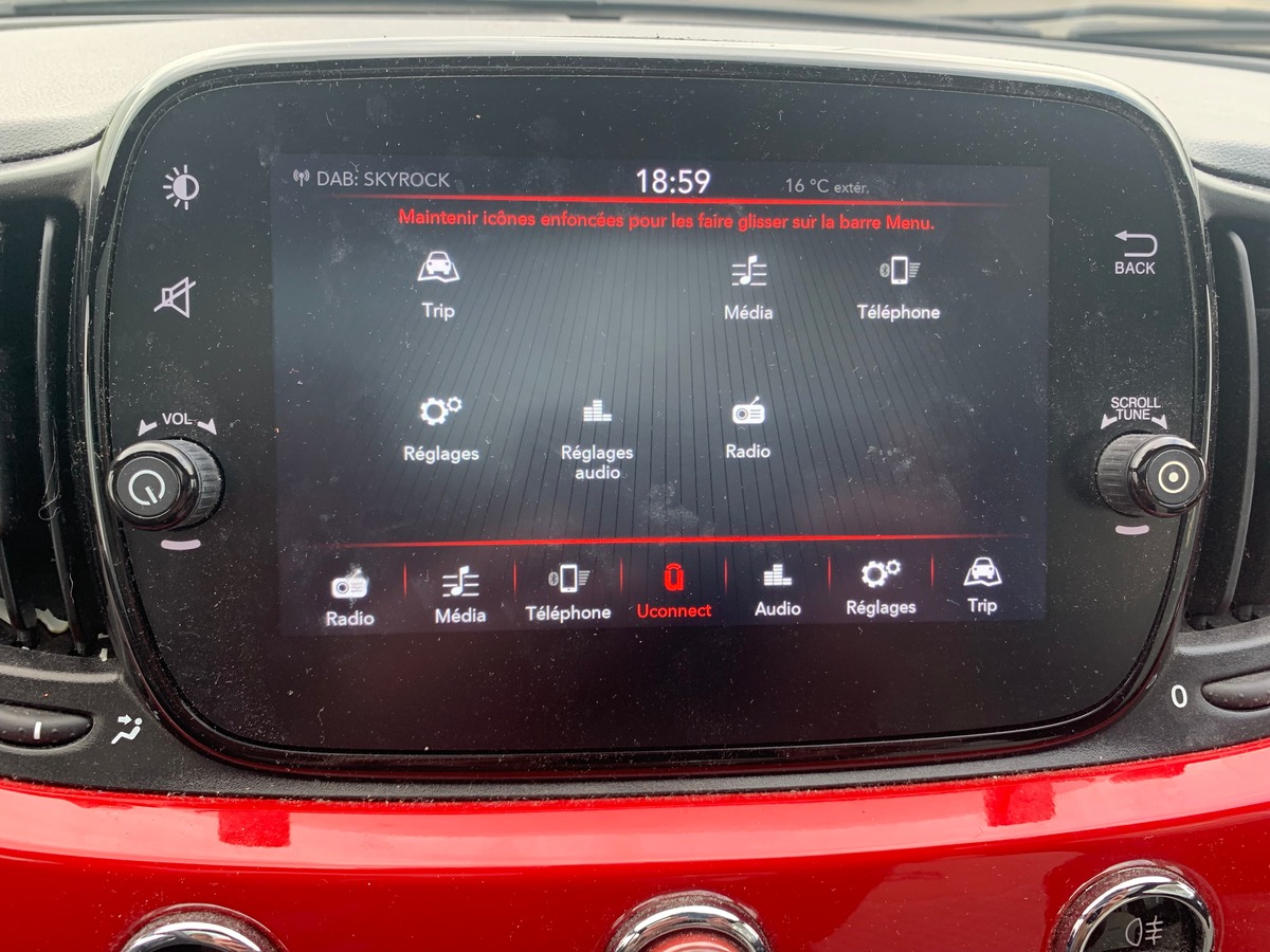 Fiat 500 70 ch | Hybrid | Toit vitré | Régulateur de vitesse | Climatisation