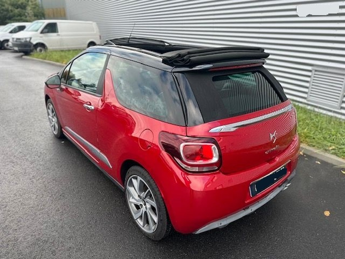 Citroën DS3 cabriolet 1.6 thp 165 cv sport chic