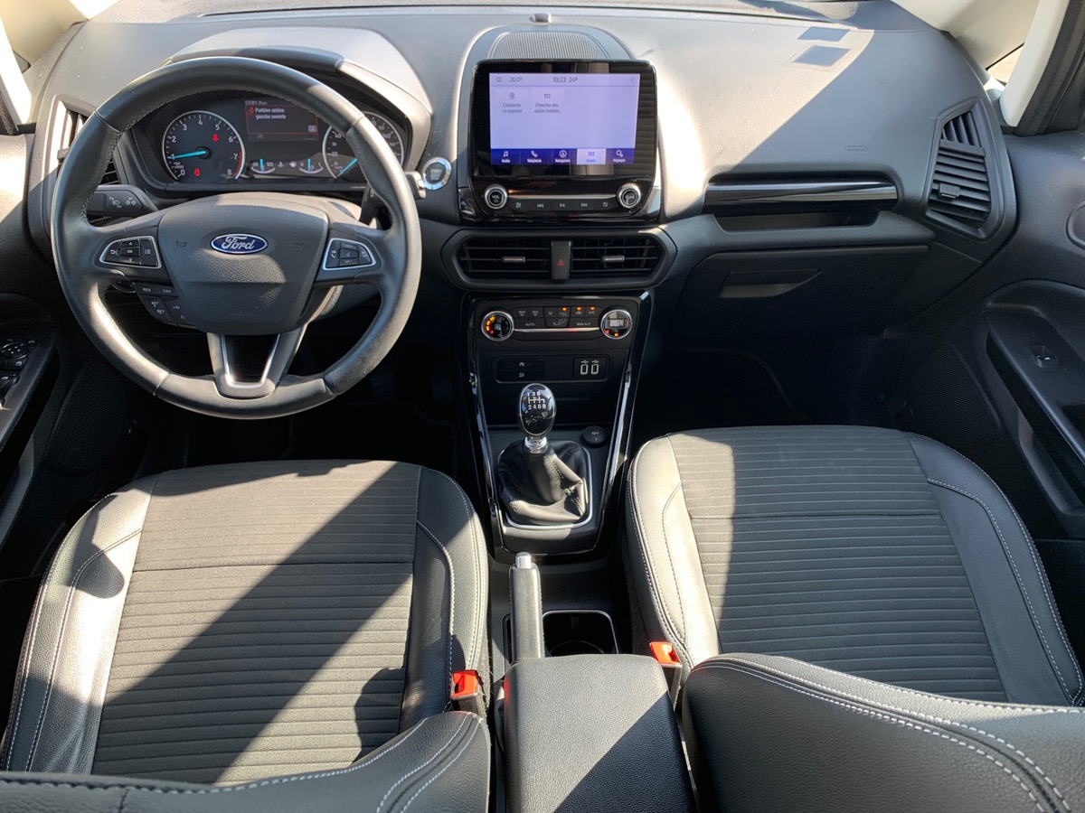 Ford EcoSport TITANIUM | Dernier entretien à 49498 kms | PACK CONFORT NAV | Régulateur de vitesse