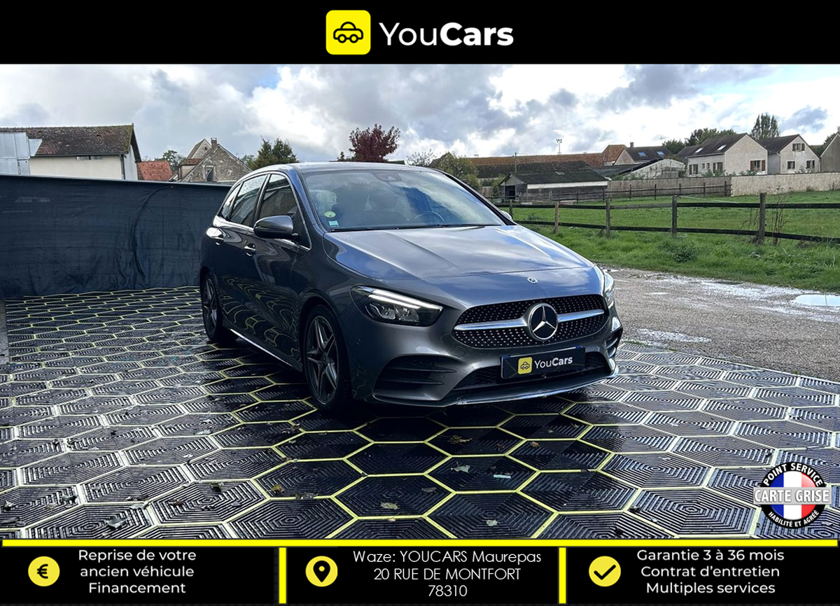 Mercedes-Benz Classe B AMG LINE 200D 2.0 150 cv ENTRETIEN MERCEDES - CAMERA DE RECUL -