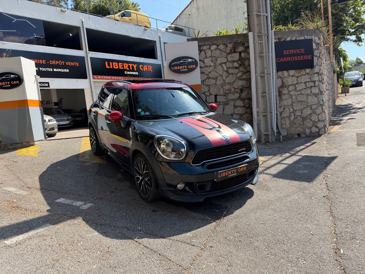 Mini Countryman JCW  218 CV ALL4 / Toit Ouvrant / GPS / Jantes Works / Intérieur Cuir  /Full Options