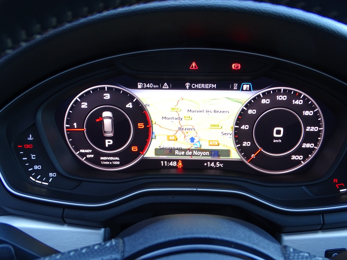 Audi A4 AVANT V (B9) 2.0 TDI 190ch QUATTRO S-LINE PLUS - CARPLAY / Toit Pano / Virtual  S-tronic 7