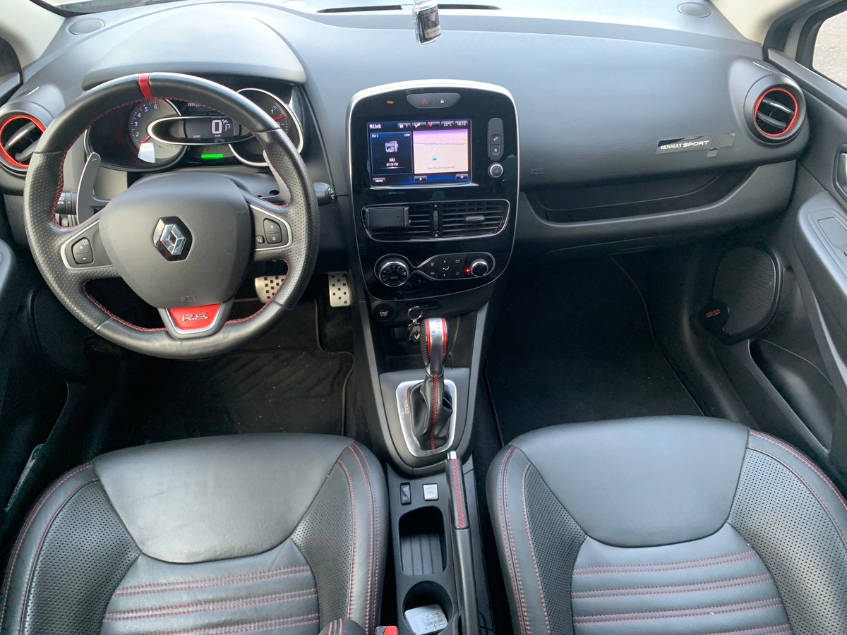 RENAULT Clio IV RS TROPHY | Caméra de recul | Stage 1 | Régulateur | GPS | Echappement Akrapovic