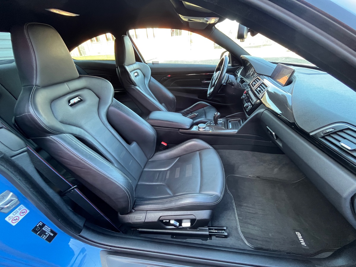 Bmw M4 Coupé 450 3.0L DKG COMPETITION, Pack CARBONE, FREINS CERAMIQUES, IMMAT FR ET MALUS PAYE