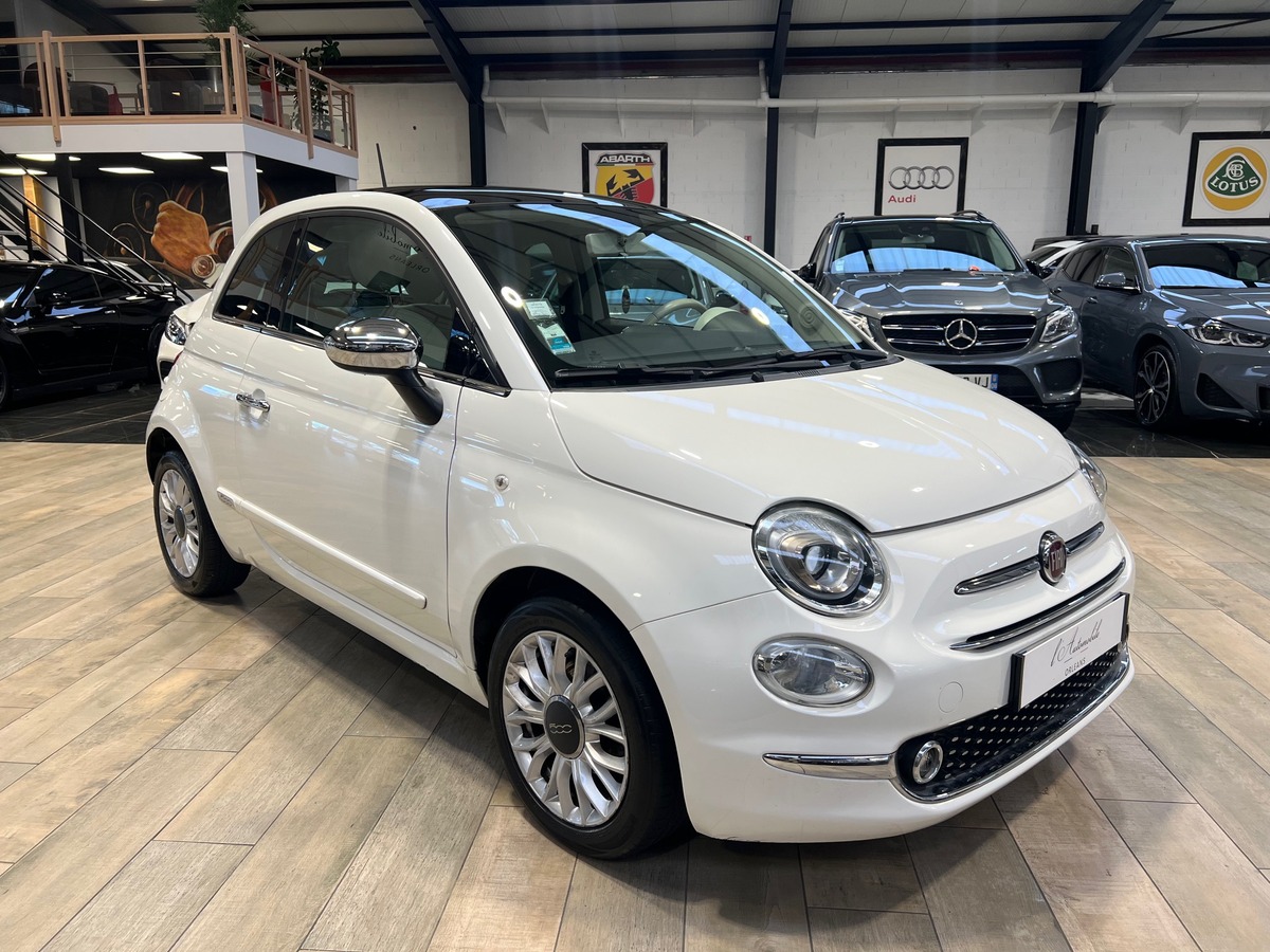 Fiat 500 III Phase 3 1.2 MPi S&S 69 Lounge Bluetooth/Toit Pano/Radars Recul