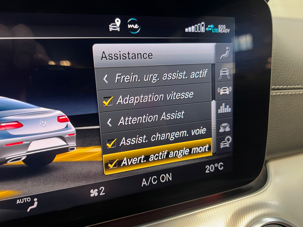 Mercedes-Benz Classe E V COUPE 220 D 194 4MATIC FASCINATION AMG 9G-TRONIC TO/BURMESTER/CARPLAY/HUD