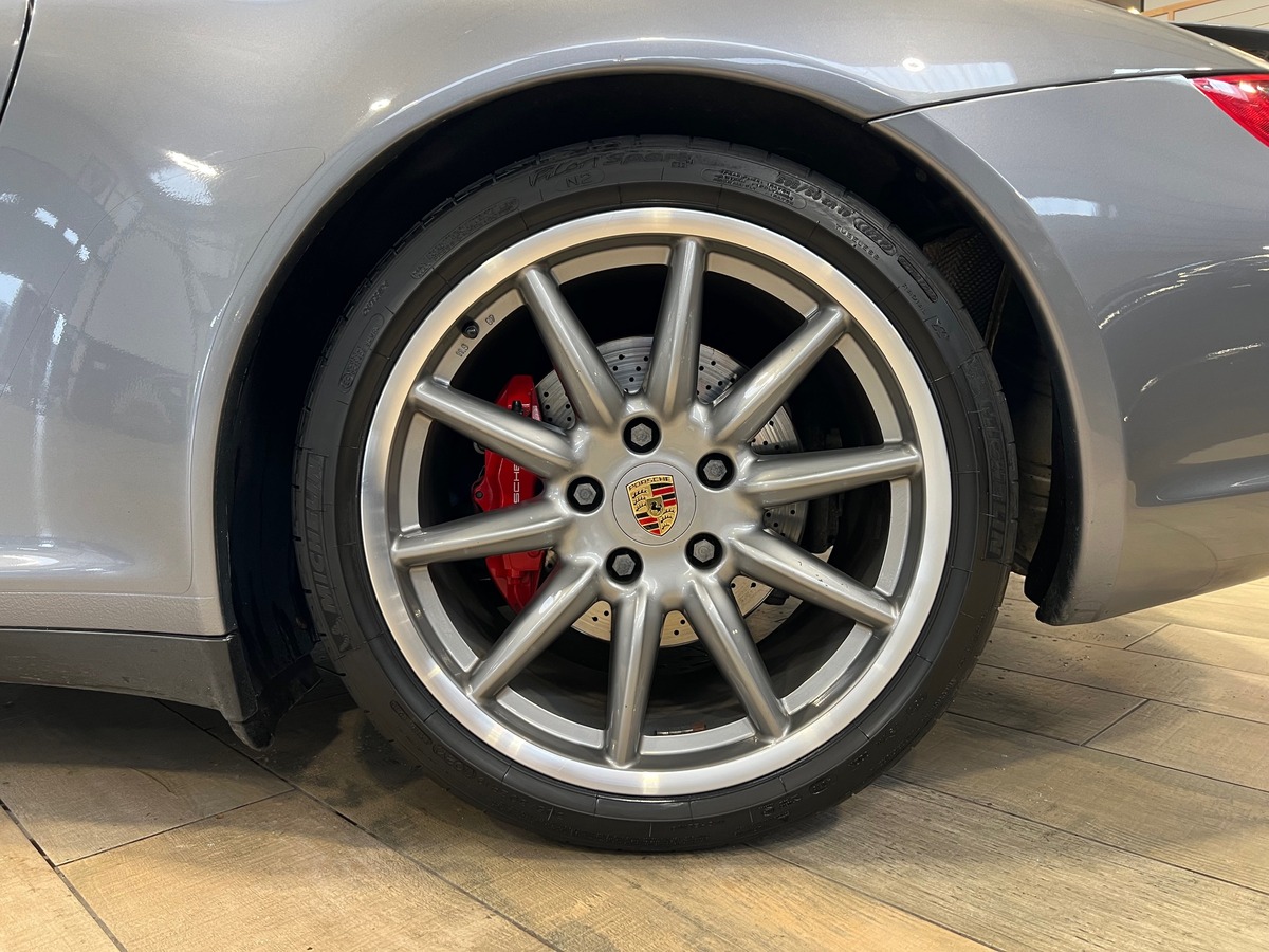 Porsche 911 997 COUPE CARRERA 4S 3.8 355 cv GRIS KERGUELEN/TO/CHRONO