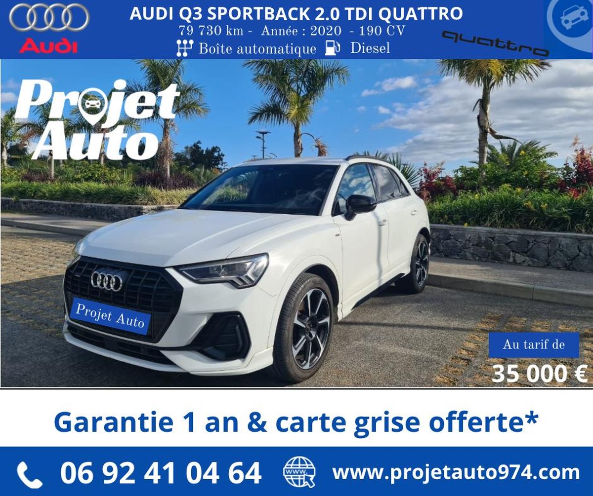 Audi Q3 SPORTBACK 2.0TDI QUATTRO