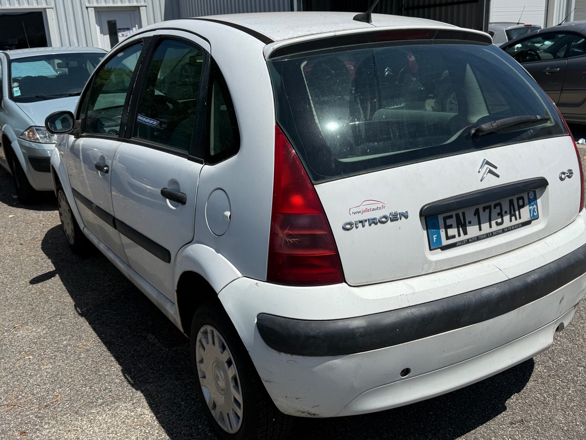 Citroën C3 1.4 hdi SOCIÉTÉ 2 place distribution neuf / VENDU DANS L’ÉTAT /  CT EN CONTRE VISITE