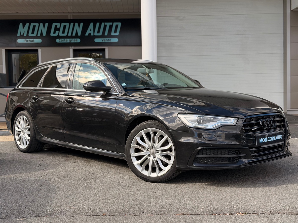 Audi A6 Sline Avant Quattro 3.0 TDI V6 Tiptronic 245 cv - Entretiens Audi - JBL - Sièges chauffants
