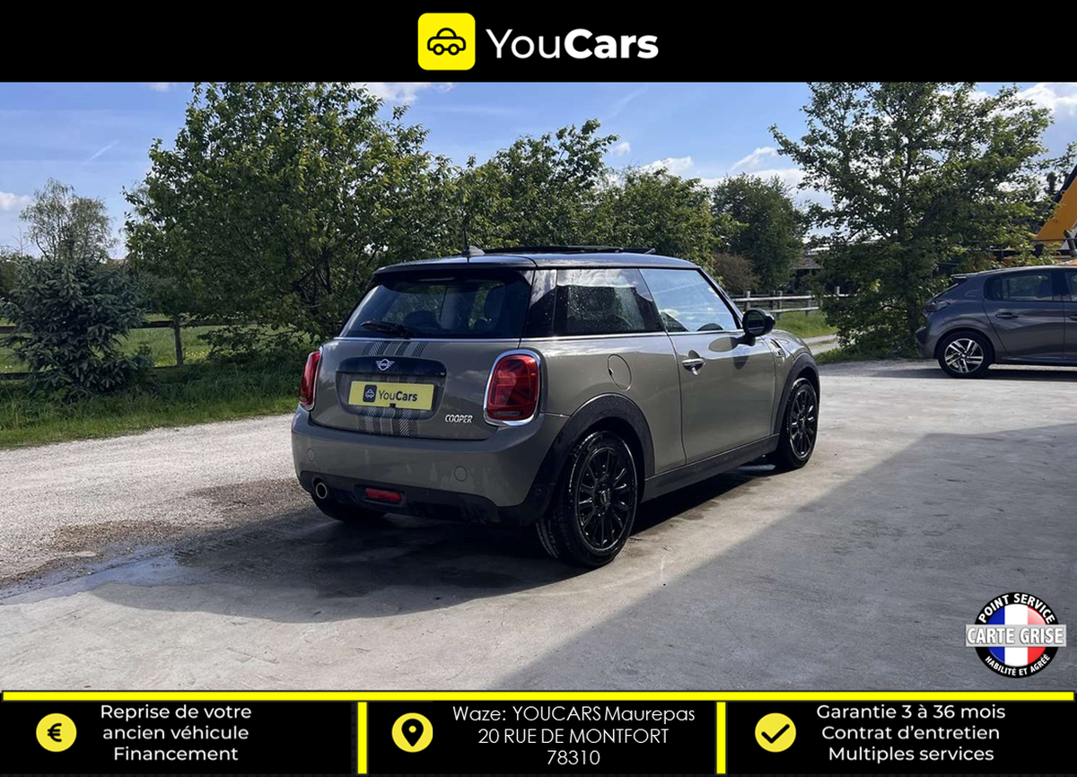 Mini Mini 3 Portes Cooper HEDDON STREET 1.5 i 136 cv - ENTRETIN COMPLET - TOIT OUVRANT - CARPLAY